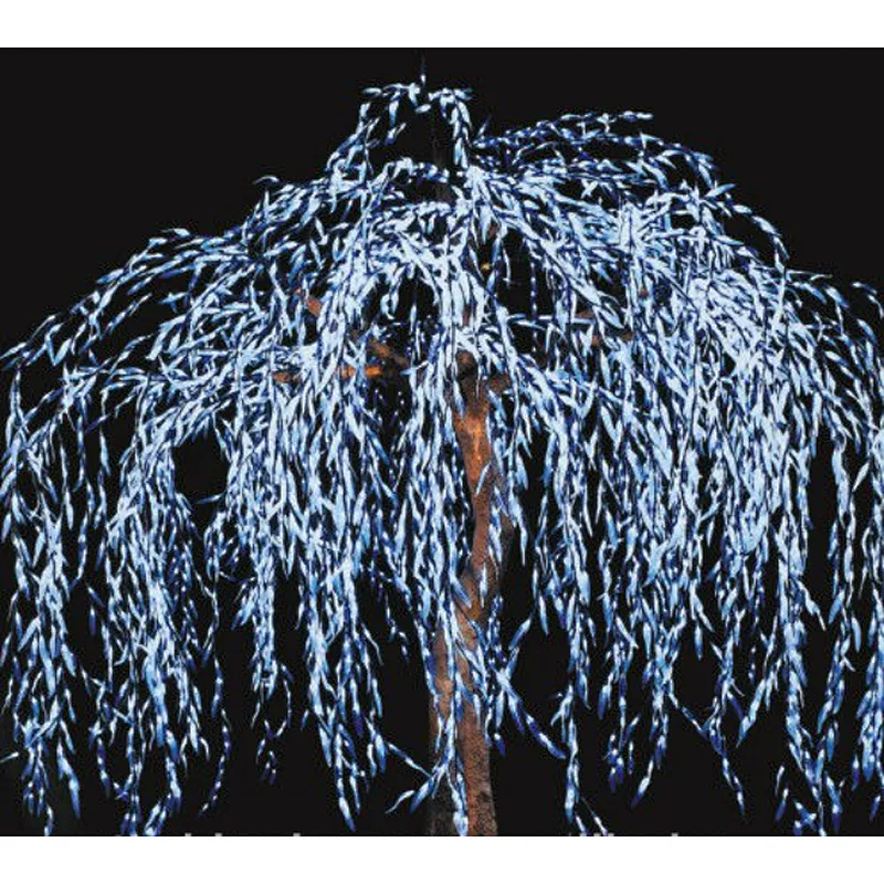 Beautiful LED artificial tree light holiday time christmas willow tree light