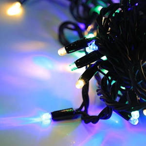 24v golden rubber wire Led String Lights  Christmas Decoration led lights for European market