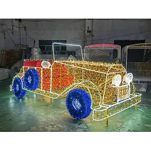 3D Car Christmas decorative light