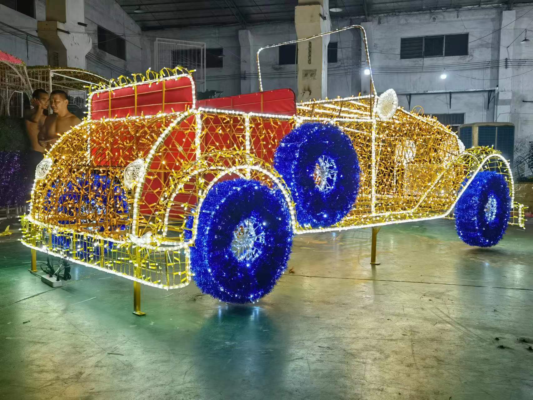 3D Car Christmas decorative light