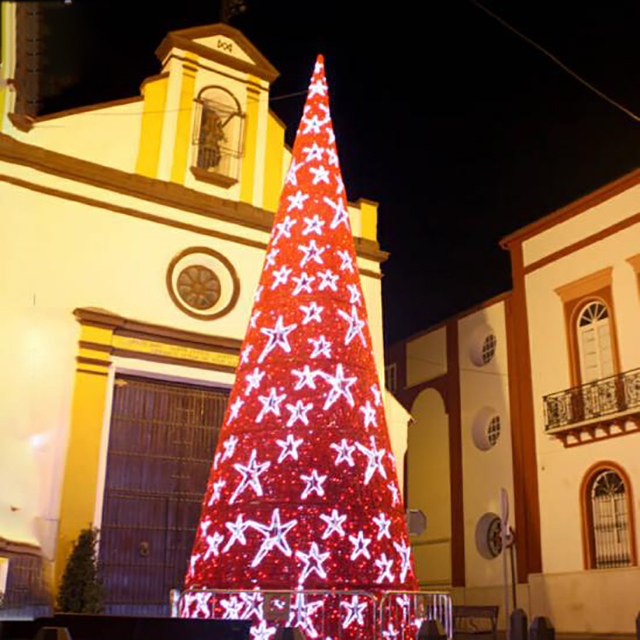 New Year Luxury Decoration Trees Commercial Giant Artificial Outdoor Christmas Trees