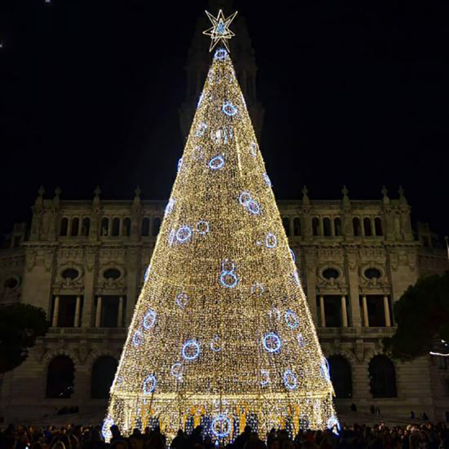 New Year Luxury Decoration Trees Commercial Giant Artificial Outdoor Christmas Trees