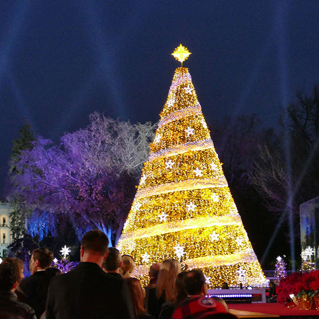 New Year Luxury Decoration Trees Commercial Giant Artificial Outdoor Christmas Trees