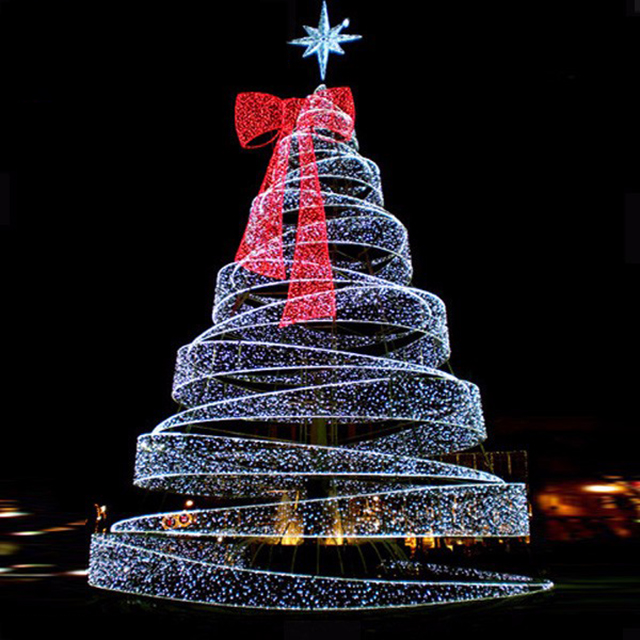 New Year Luxury Decoration Trees Commercial Giant Artificial Outdoor Christmas Trees