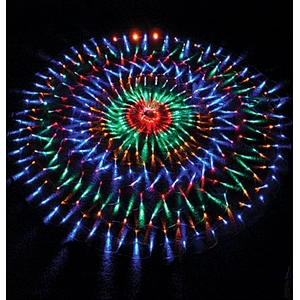 STARKING Custom  Outdoor Triangle RGB fairy large christmas programmable net lights led net light