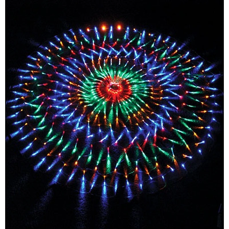 STARKING Custom  Outdoor Triangle RGB fairy large christmas programmable net lights led net light
