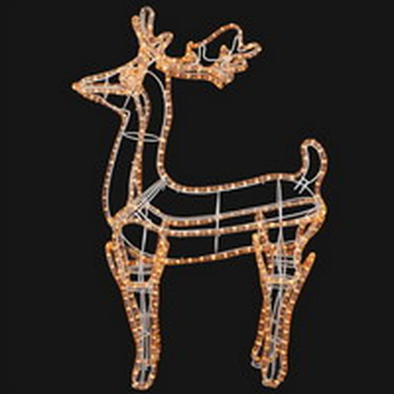 Factory direct sales wholesale  customizable  deer animal light indoor outdoor holiday decoration  Deer Lights Motif Light