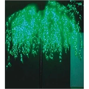 led lighted   Artificial  willow tree outdoor led christmas weeping tree Fairy Lights