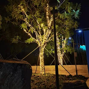 2021 smart strip light for 3d time tunnel motif light for plaza and bar