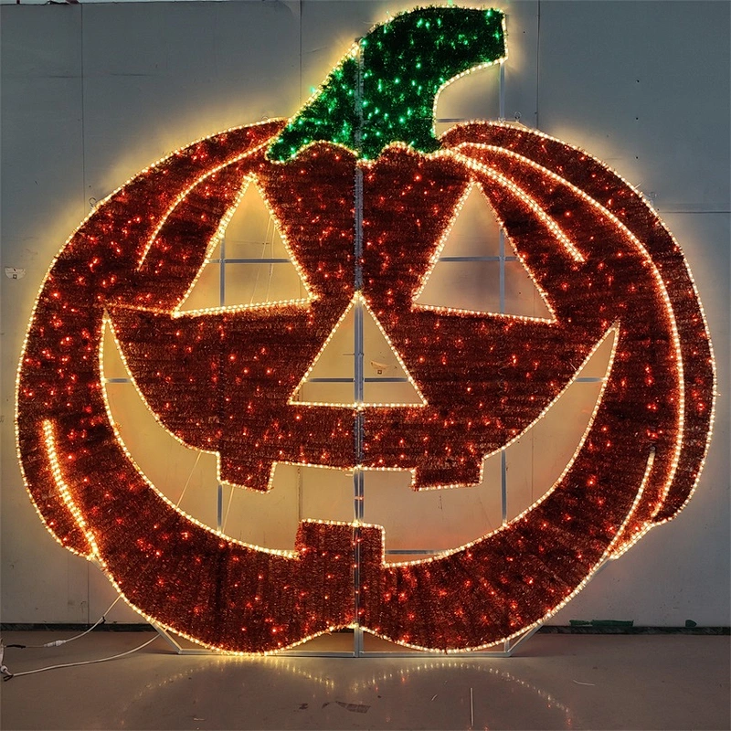 2021 halloween decoration light 535*320cm 2D ghost house motif light
