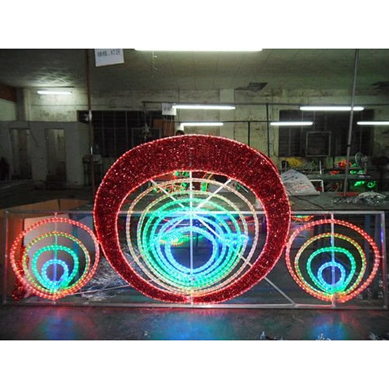 The factory custom Outdoor waterproof  ultra bright  holiday   Christmas Decorations   Motif Led Street Light
