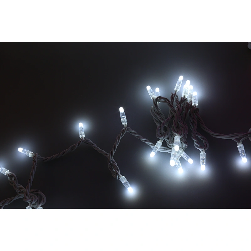 RGB rubber wire  Garland Outdoor Waterproof Holiday String For Christmas wedding decoration fairy LED light