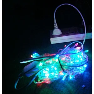LED String Light purple 10M 20M 30M 50M 100M  Xmas Holiday Light Waterproof Christmas Lights Indoor Outdoor  Colors Decoration