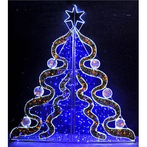 The factory custom Outdoor waterproof  ultra bright  holiday   Christmas Decorations   Motif Led Street Light