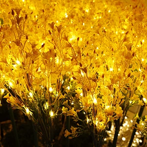 The factory Outdoor Simulation grain Courtyard Decoration Park Landscape Led grain flower Light