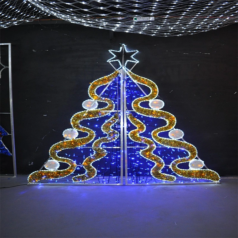 christmas outdoor commercial project led 3d street decorative motif   lighting