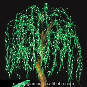 led lighted   Artificial  willow tree outdoor led christmas weeping tree Fairy Lights