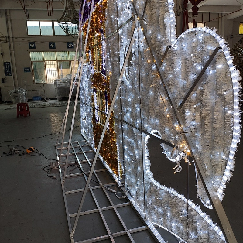 2021 halloween decoration light 535*320cm 2D ghost house motif light