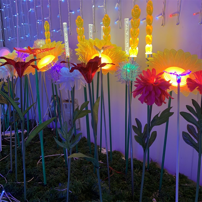 Starking Outdoor Garden Decoration Park Landscape Led  Simulation  flower Light