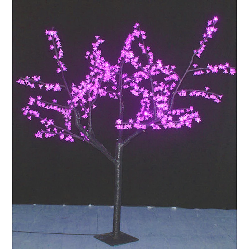 6.5 meter Realistic Artificial Natural Looking LED Lighted Coconut Palm sakura artificial fruit peach tree lamp