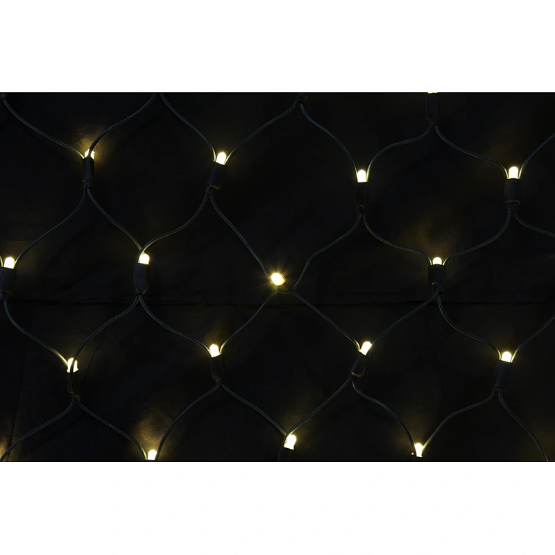 Custom size  LED Holiday  Net Light Garland Window Curtain Christmas Fairy Light Wedding Party courtyard Mesh light