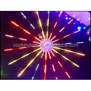 2m height LED firework light outdoor decoration light