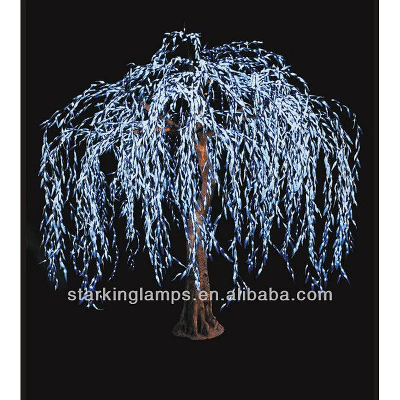led lighted   Artificial  willow tree outdoor led christmas weeping tree Fairy Lights