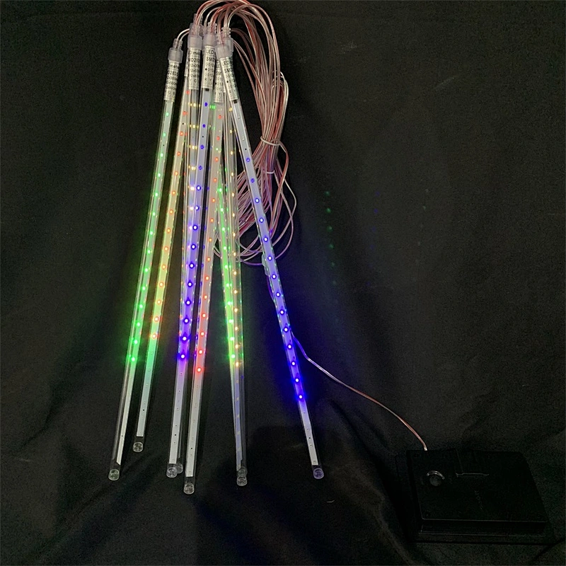 Meteor Rain drop shower Outdoor waterproof  ground Park Landscape Courtyard tree ornament Decoration wholesale Led  Light