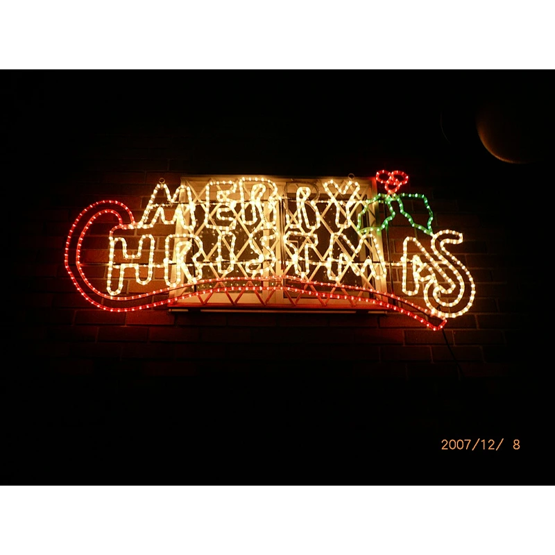 2021 Christmas 2D decorative landscape design outdoor waterproof courtyard street for mobile led motif lights