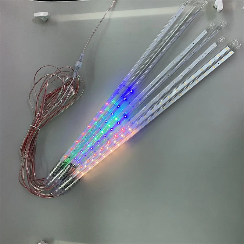 Meteor Rain drop shower Outdoor waterproof  ground Park Landscape Courtyard tree ornament Decoration wholesale Led  Light