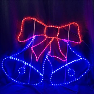 Customizable   2D hanging LED  The knight  motif light  for  Christmas holiday  Indoor and outdoor
