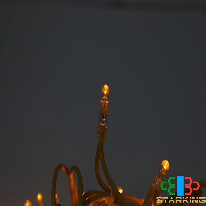 2021 Hot Sale IP20 IP44 IP65 Outdoor Decorations 12M180 LEDS Rubber Wire String Light