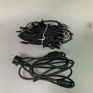 10M 100 LED  indoor outdoor  manufacturer wholesale  party wedding home atmosphere foil decoration PVC wire  led string light