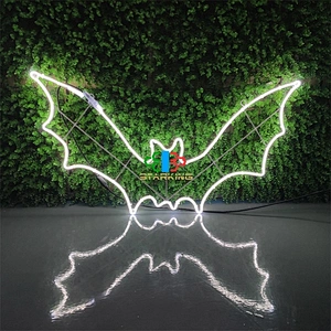Led Motif Light made of led neon light with plastic for outdoor decoration light