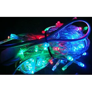 Flashing blue  LED String Lights 10M 220V 110V Christmas Xmas Wedding Party Decorations Garland Lighting Christmas light