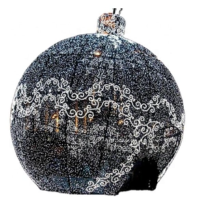 3D  led modeling motif ball Christmas  light   holiday Outdoor square large landscape decoration  LED sphere  motif   lighting