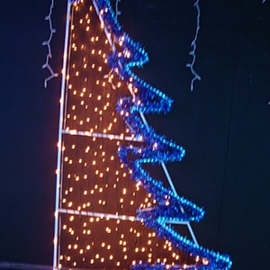 STARKING  DECOR Holiday Outdoor 2d Led Pole Motif Light For Street Decoration