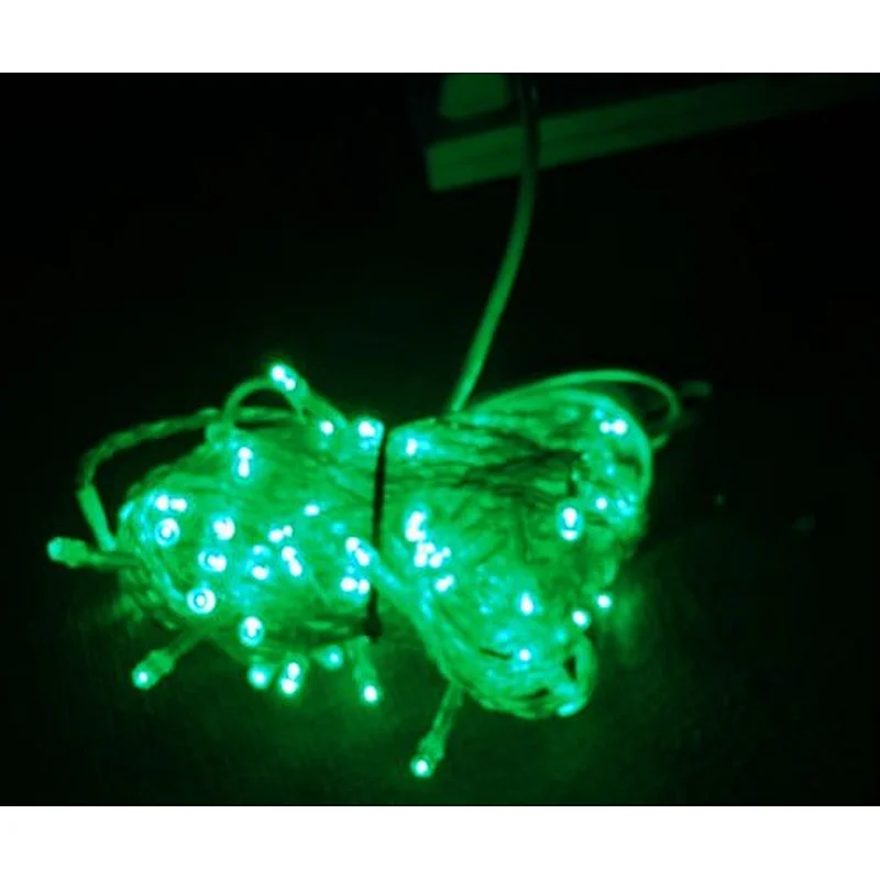 LED String Light purple 10M 20M 30M 50M 100M  Xmas Holiday Light Waterproof Christmas Lights Indoor Outdoor  Colors Decoration