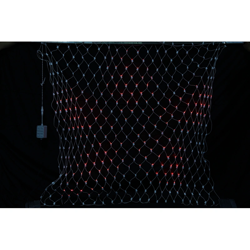 Custom size  LED Holiday  Net Light Garland Window Curtain Christmas Fairy Light Wedding Party courtyard Mesh light