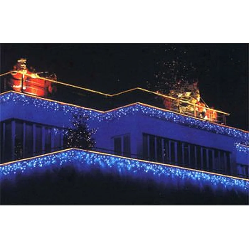STARKING Decorative hanging outdoor icicle string lights led curtains led lights christmas rgb led light curtain