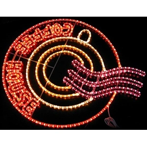 2D lanterns   Customized for each festival  holiday  Outdoor waterproof landscape decoration  led motif light