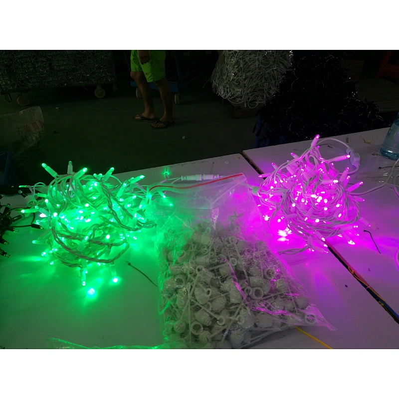 IP44  RGB  rain-proof  Christmas Wedding Home Party Decorative New Year LED String Lights