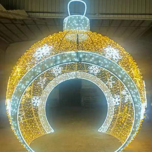 Commercial Outdoor Christmas Yard Park Garden Decoration Illuminated LED 3D Navidad