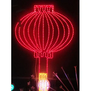 3D lanterns   Customized for each festival  holiday  Outdoor waterproof landscape decoration  led motif light