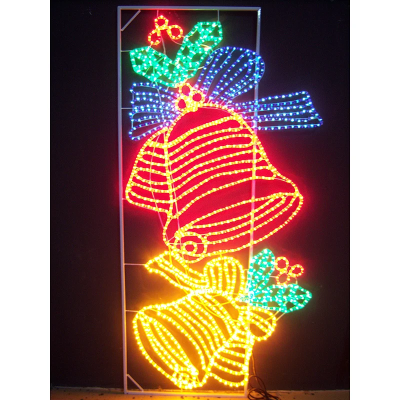 2021 Christmas 2D decorative landscape design outdoor waterproof courtyard street for mobile led motif lights