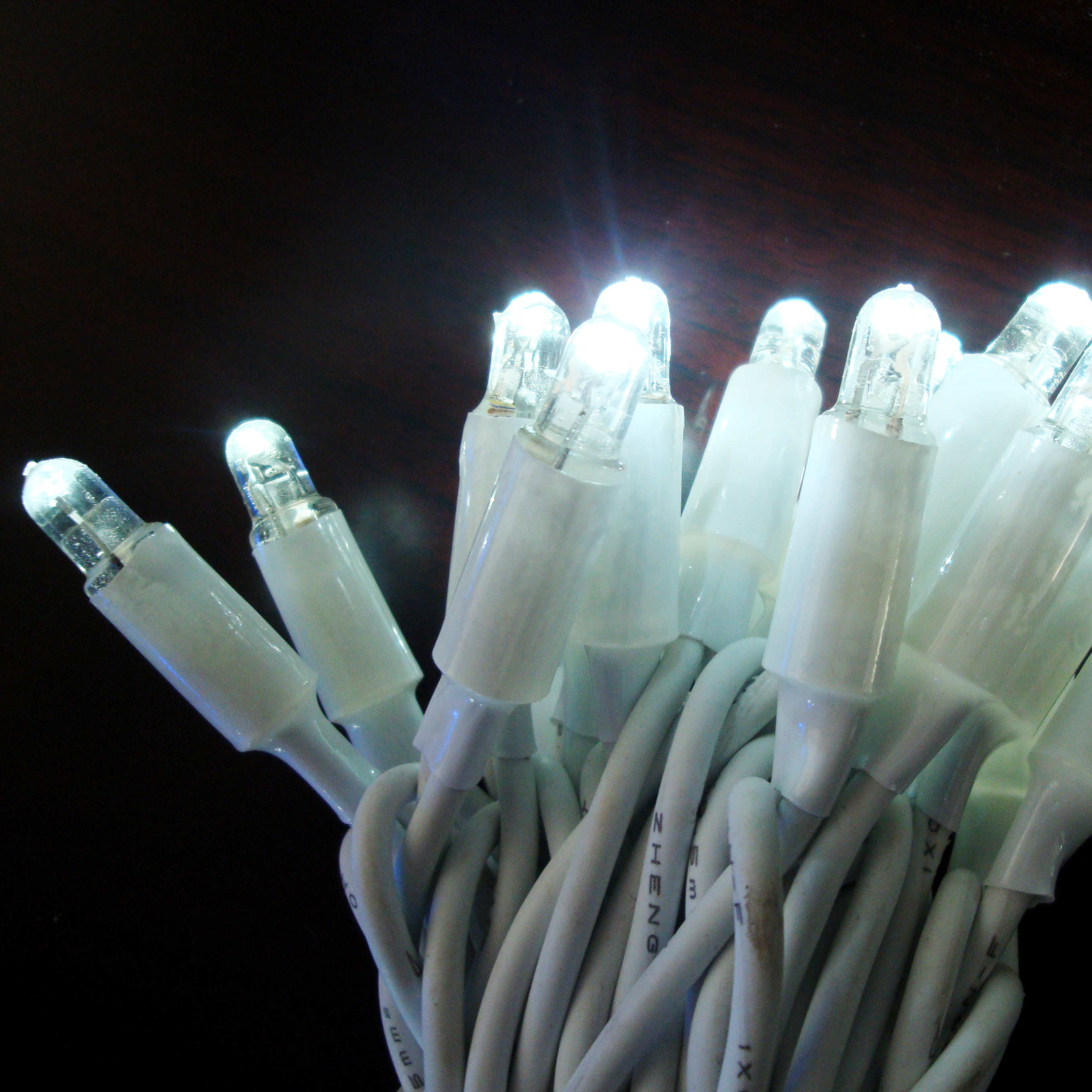 IP65 rubber Garland Outdoor Waterproof Holiday String For Christmas wedding decoration fairy LED light