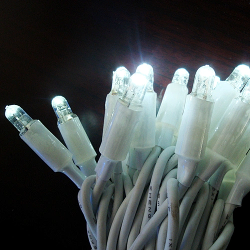IP65 rubber Garland Outdoor Waterproof Holiday String For Christmas wedding decoration fairy LED light