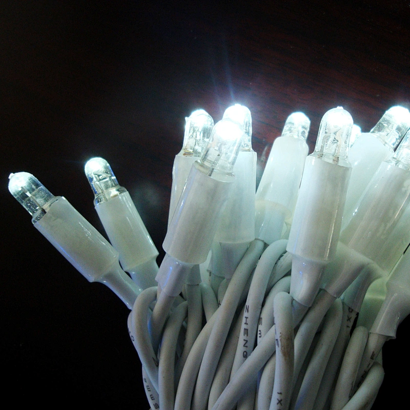 IP65 rubber Garland Outdoor Waterproof Holiday String For Christmas wedding decoration fairy LED light