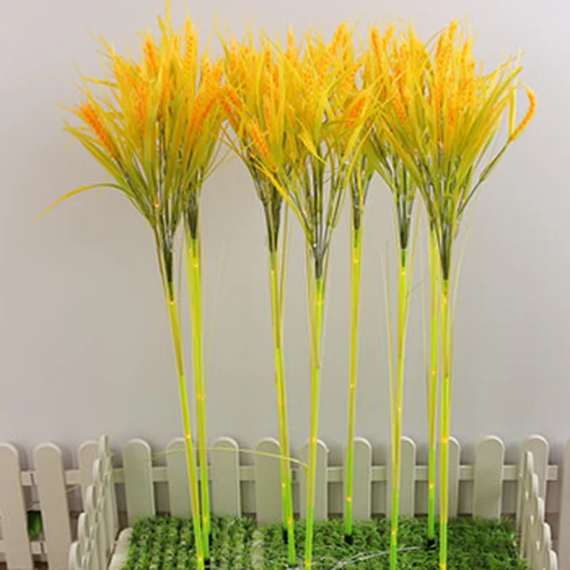 Outdoor Simulation Ear of wheat Park Landscape Courtyard Decoration Led  Light