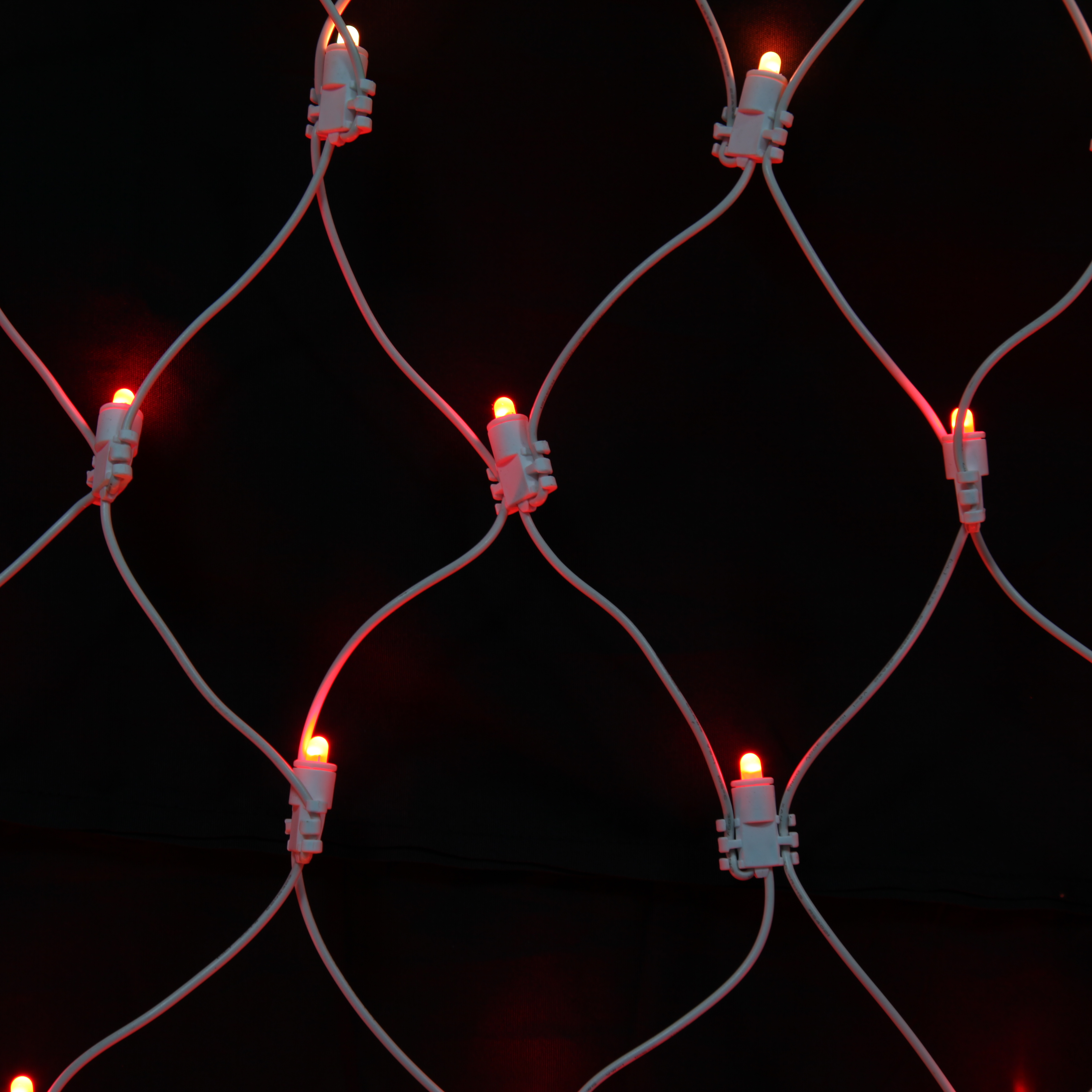 Custom size  LED Holiday  Net Light Garland Window Curtain Christmas Fairy Light Wedding Party courtyard Mesh light